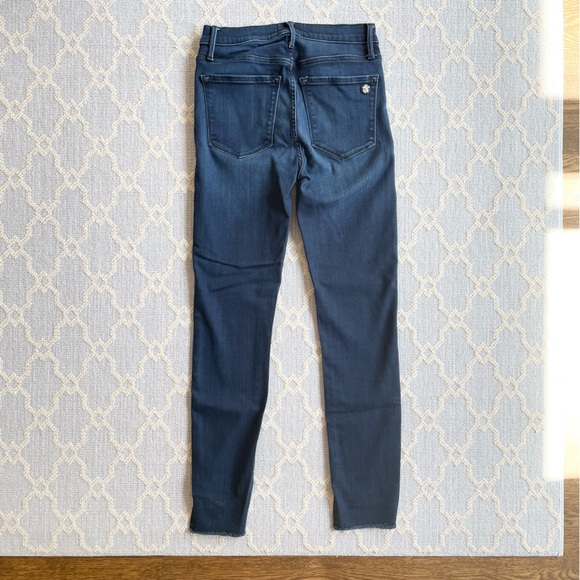 Black Orchid Miranda Step Hem High Waisted Skinny Jeans in “Wasted Time” - Picture 3 of 8